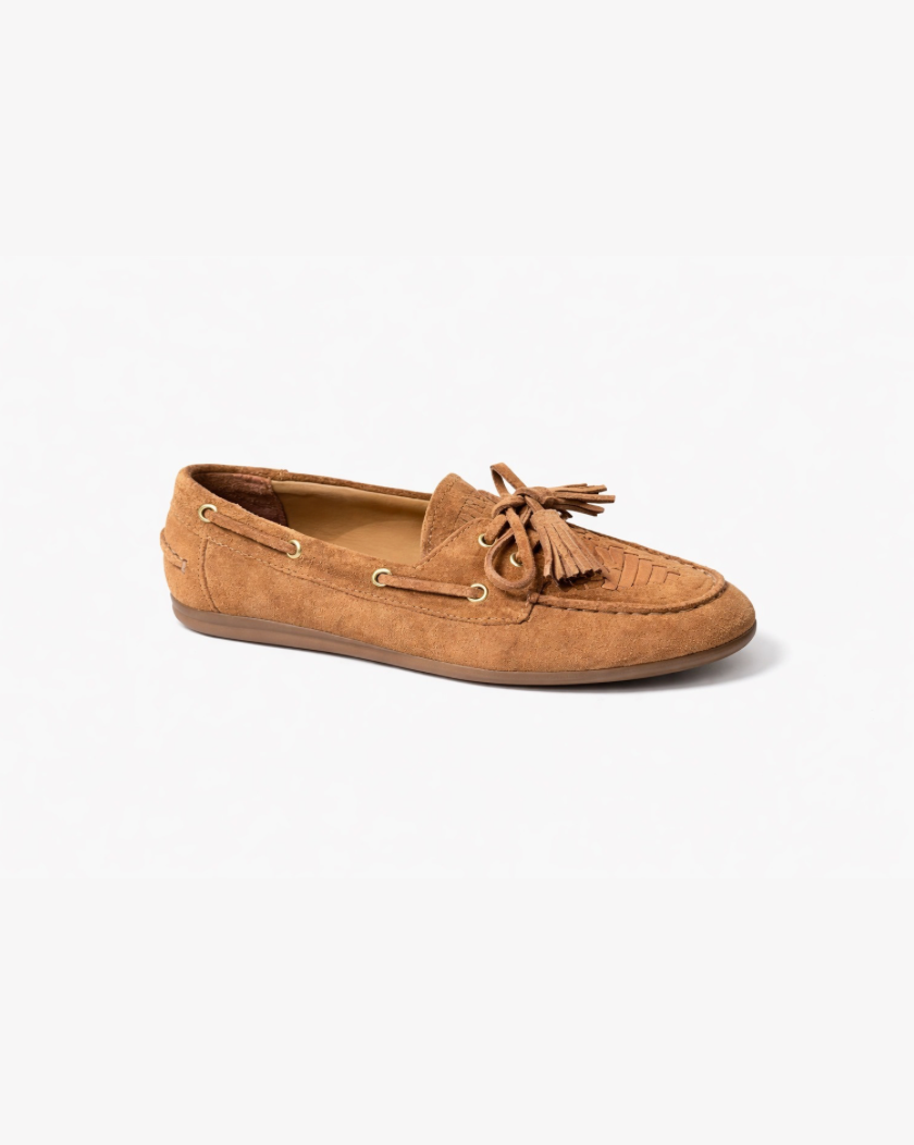 Mocassins Shima Suede - Cognac