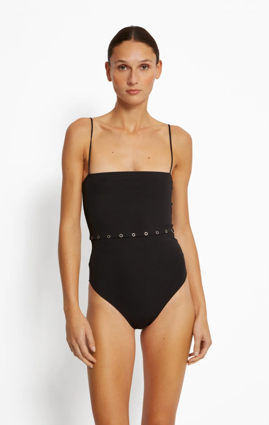 Maillot de Bain 1 Pièce Daria - Noir