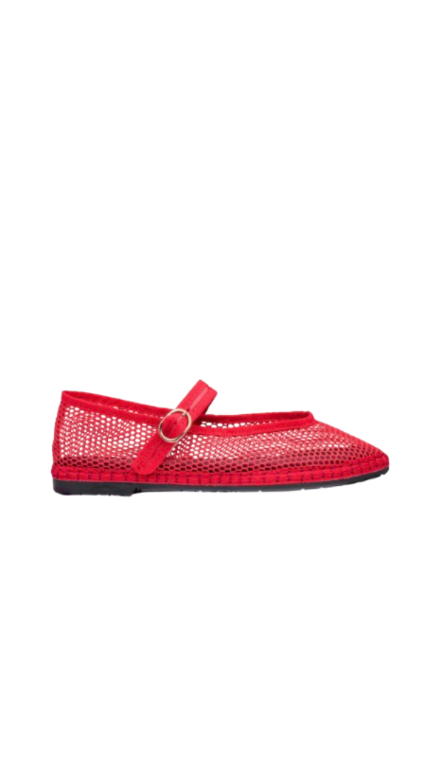 Ballerines Isabella - Rouge