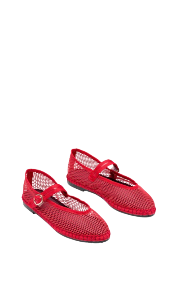 Ballerines Isabella - Rouge