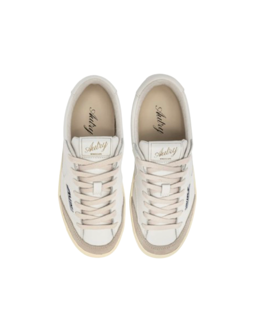 Baskets Windscape Low en Cuir - Blanc