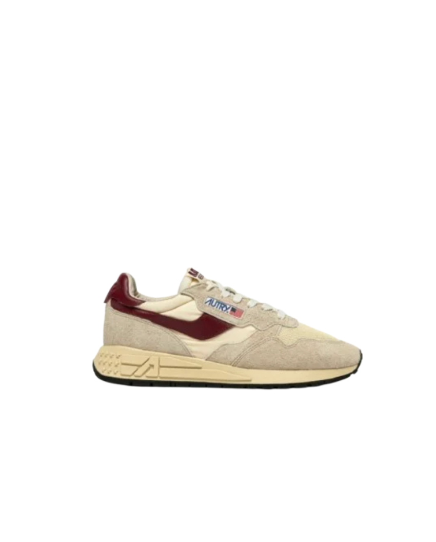 Baskets Reelwind Low en Daim et Nylon - Ruby Wine