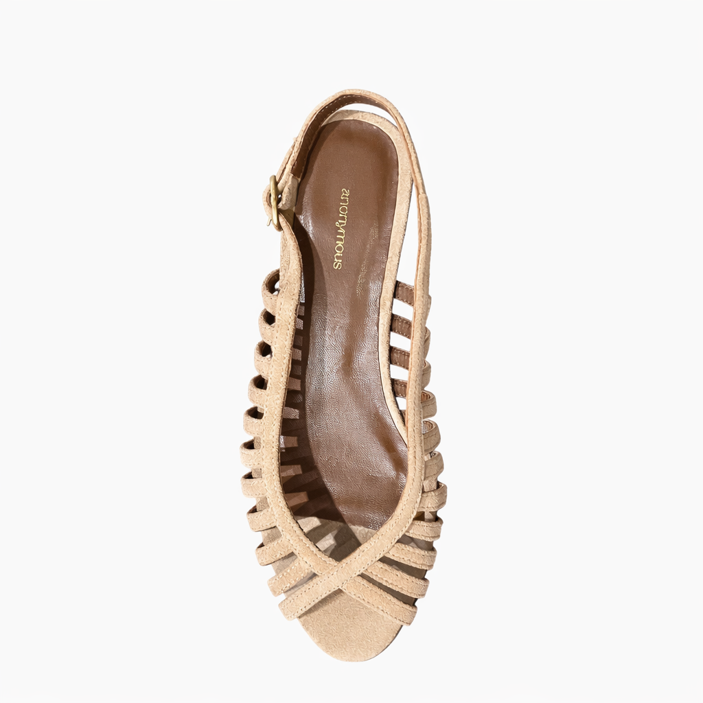 Talons Carminho Suede - Camel