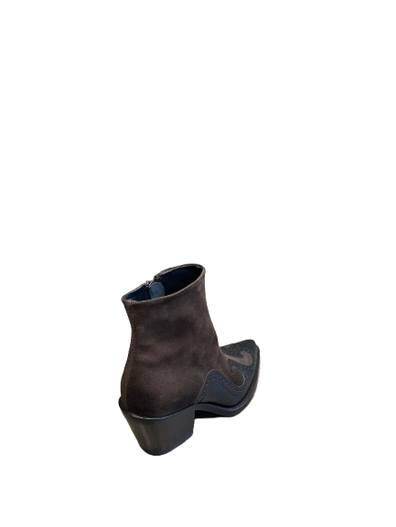 Santiags Courtes - Murano Nero