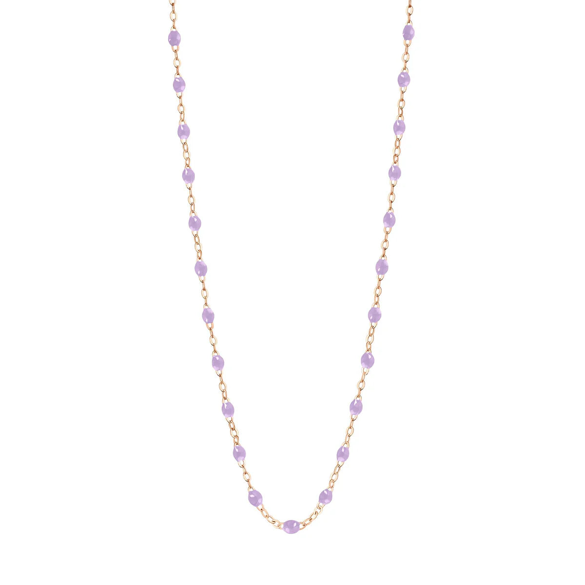 Collier Classique Gigi Or Rose - Parme