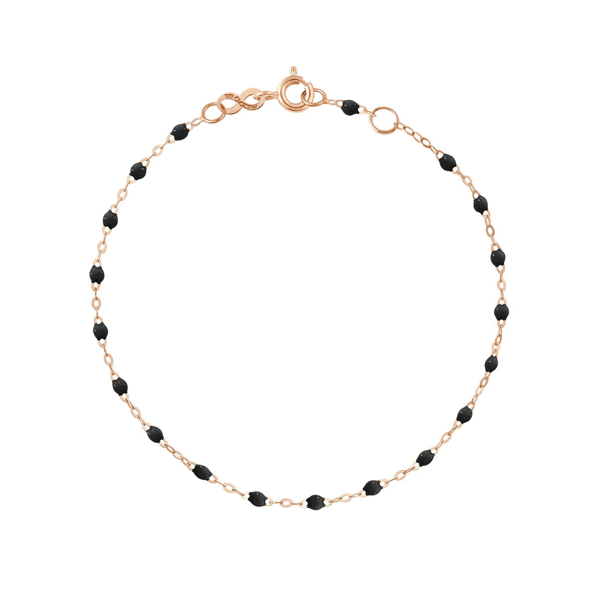 Bracelet Classique Gigi Or Rose - Noir