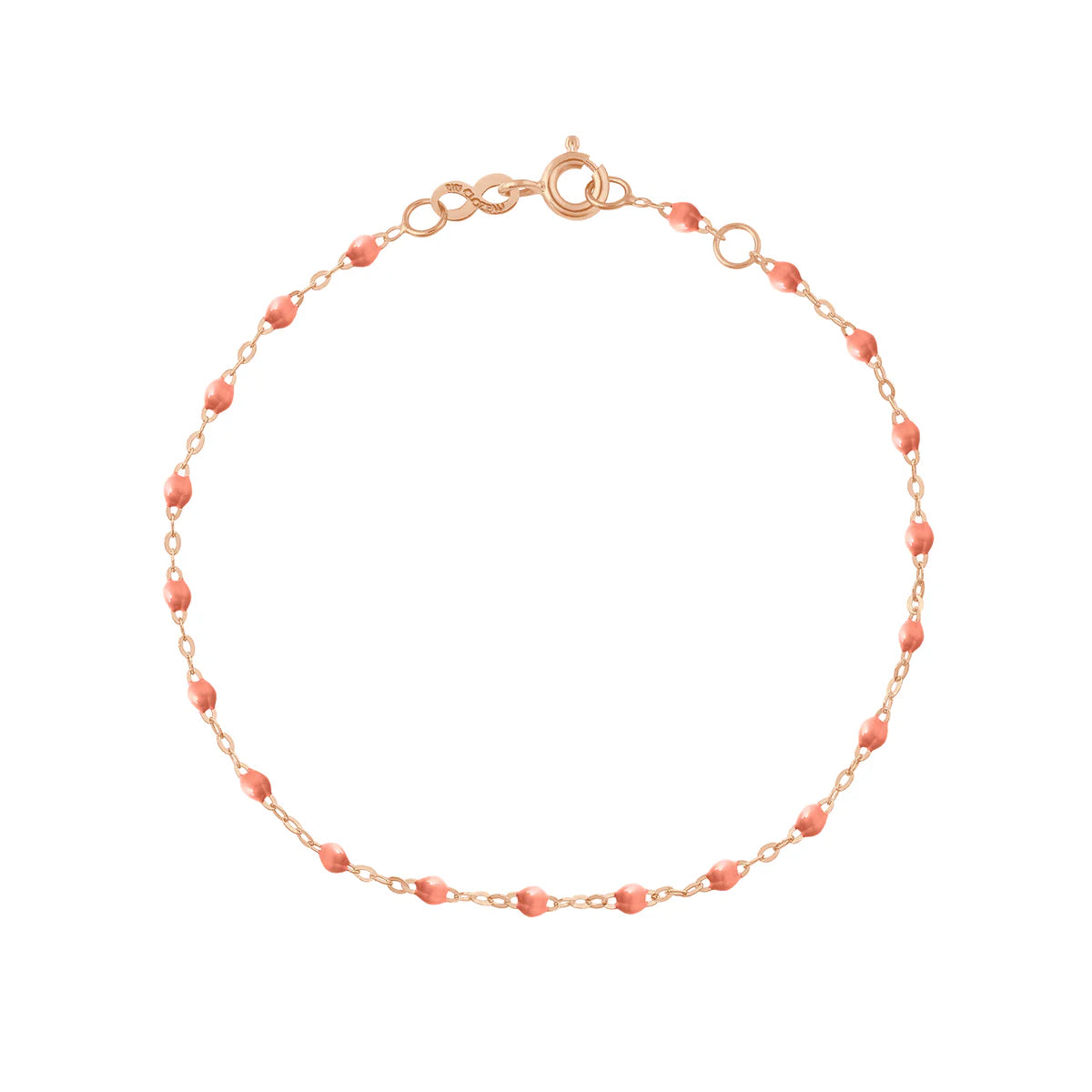 Bracelet Classique Gigi Or Rose - Saumon