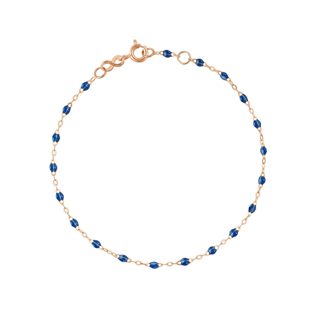 Bracelet Classique Gigi Or Rose - Saphir
