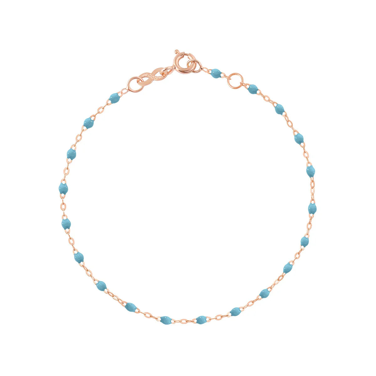 Bracelet Classique Gigi Or Rose - Turquoise