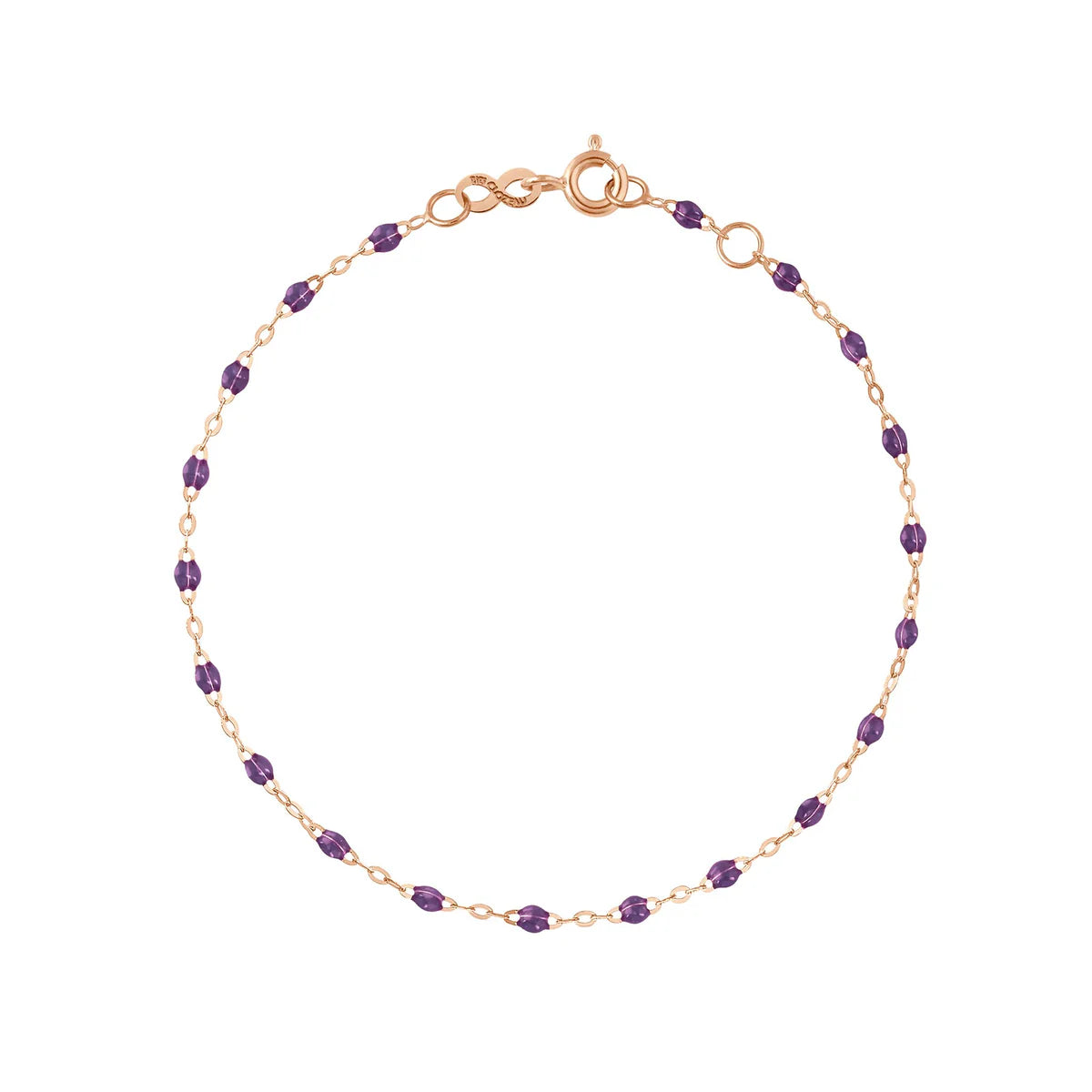 Bracelet Classique Gigi Or Rose - Violet