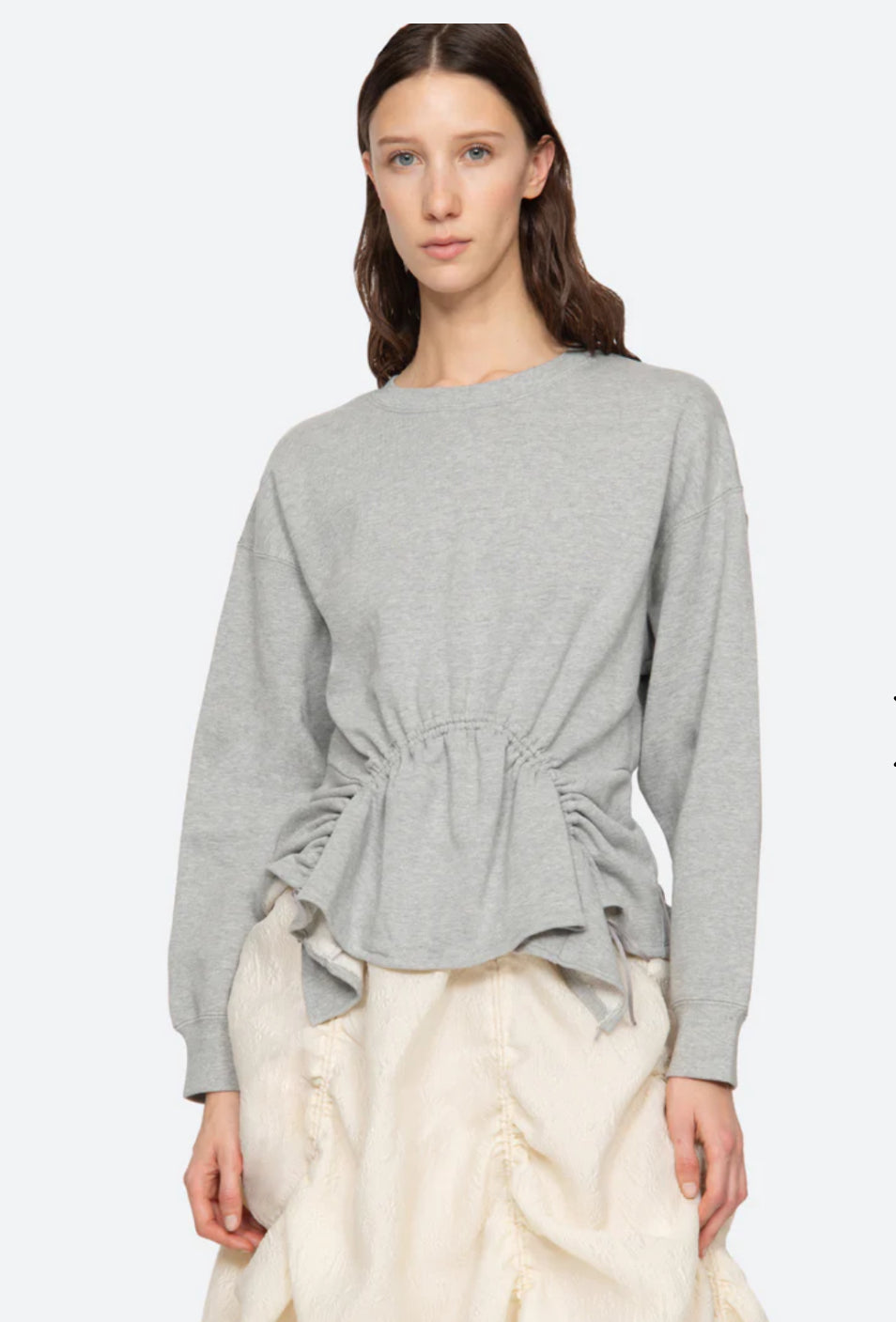 Sweatshirt Elegi - Gris