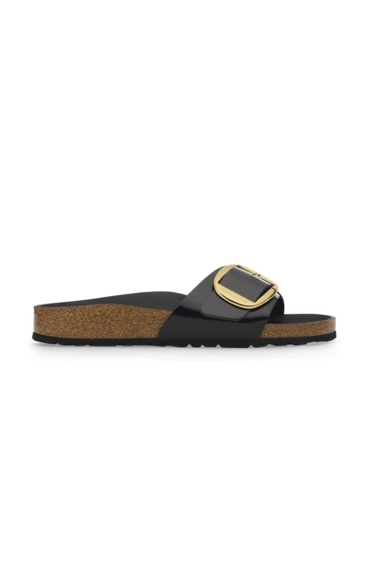 Madrid Big Buckle - Noir brillant