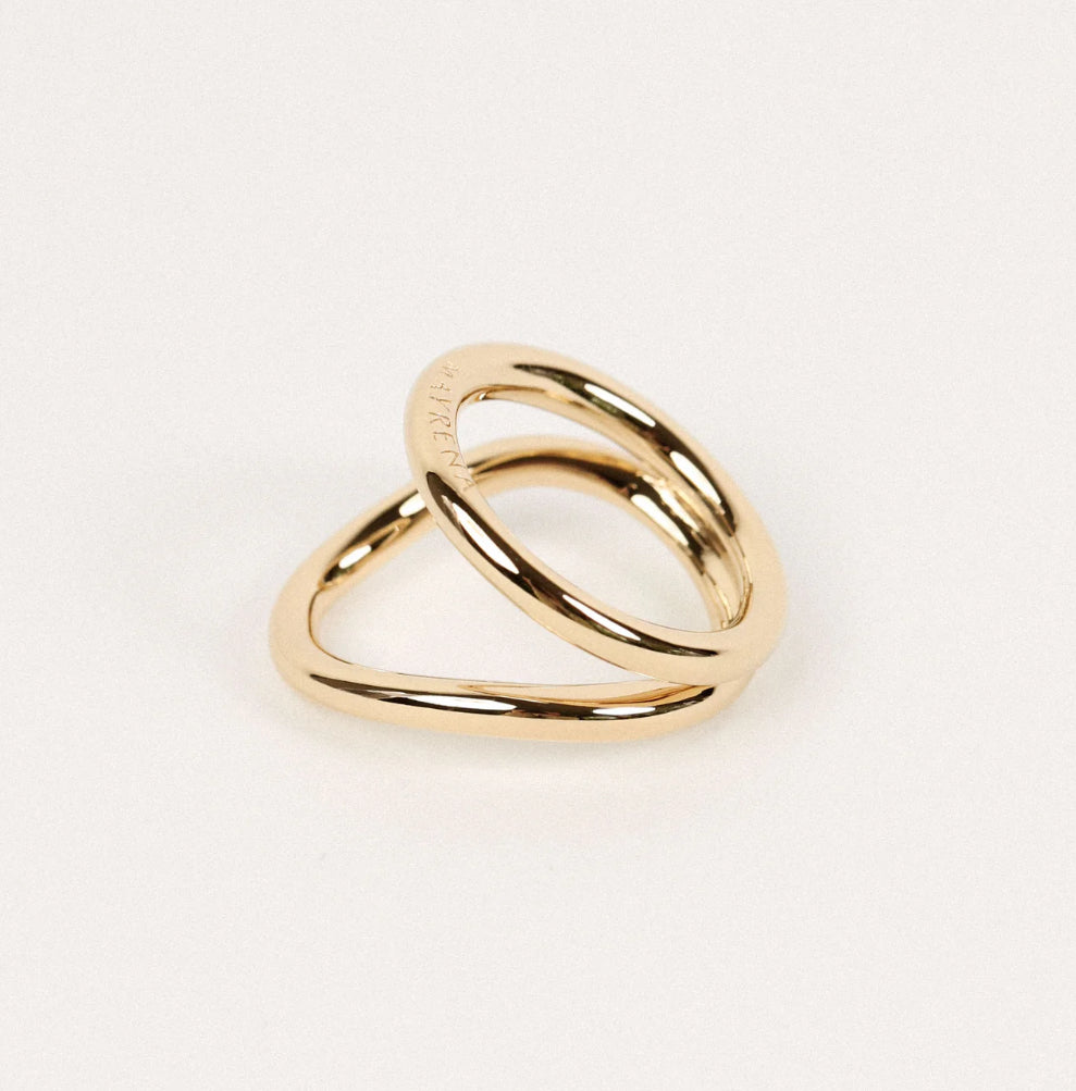 Bague Écho - Doré