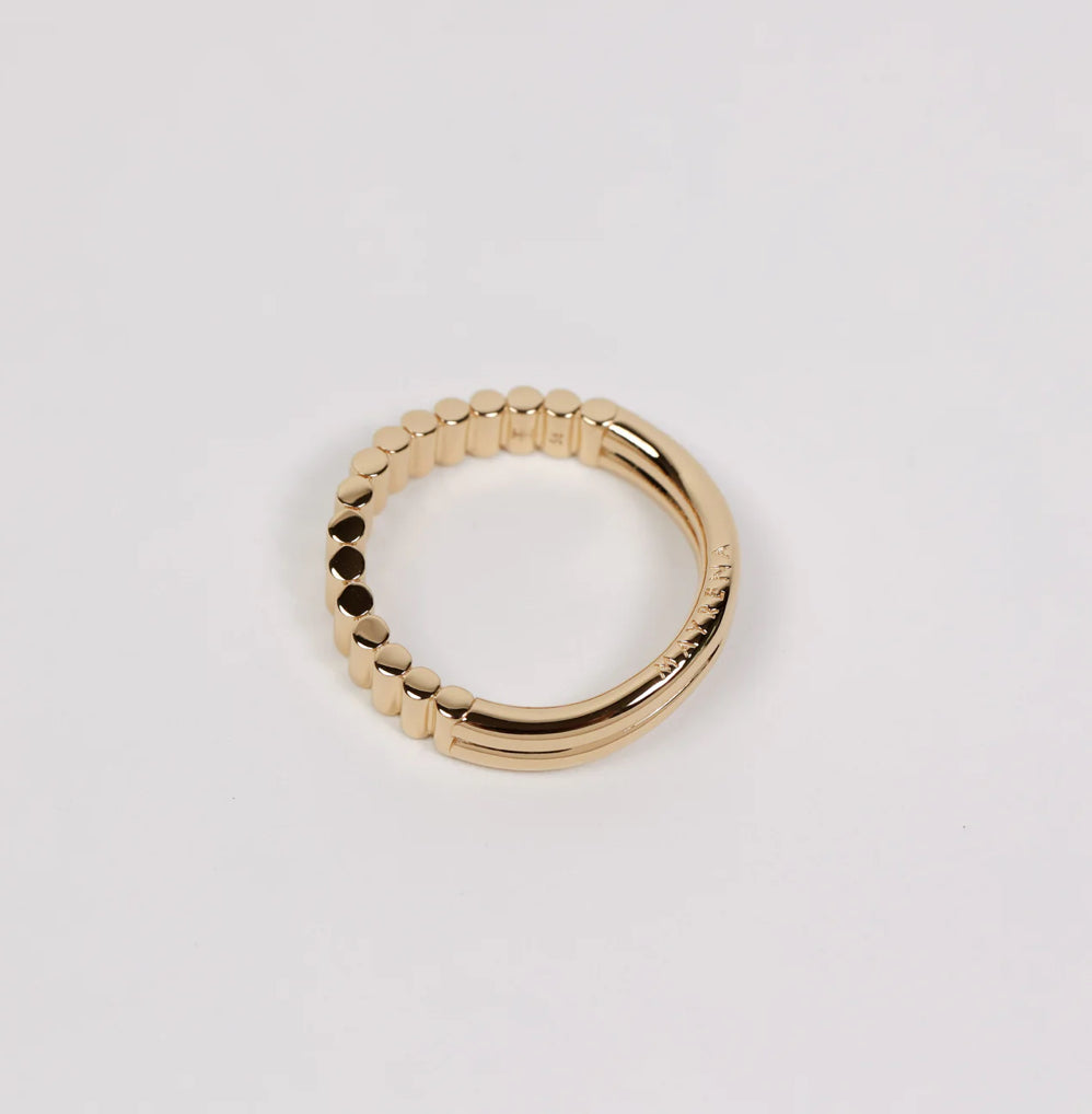 Bague Memphis - Doré