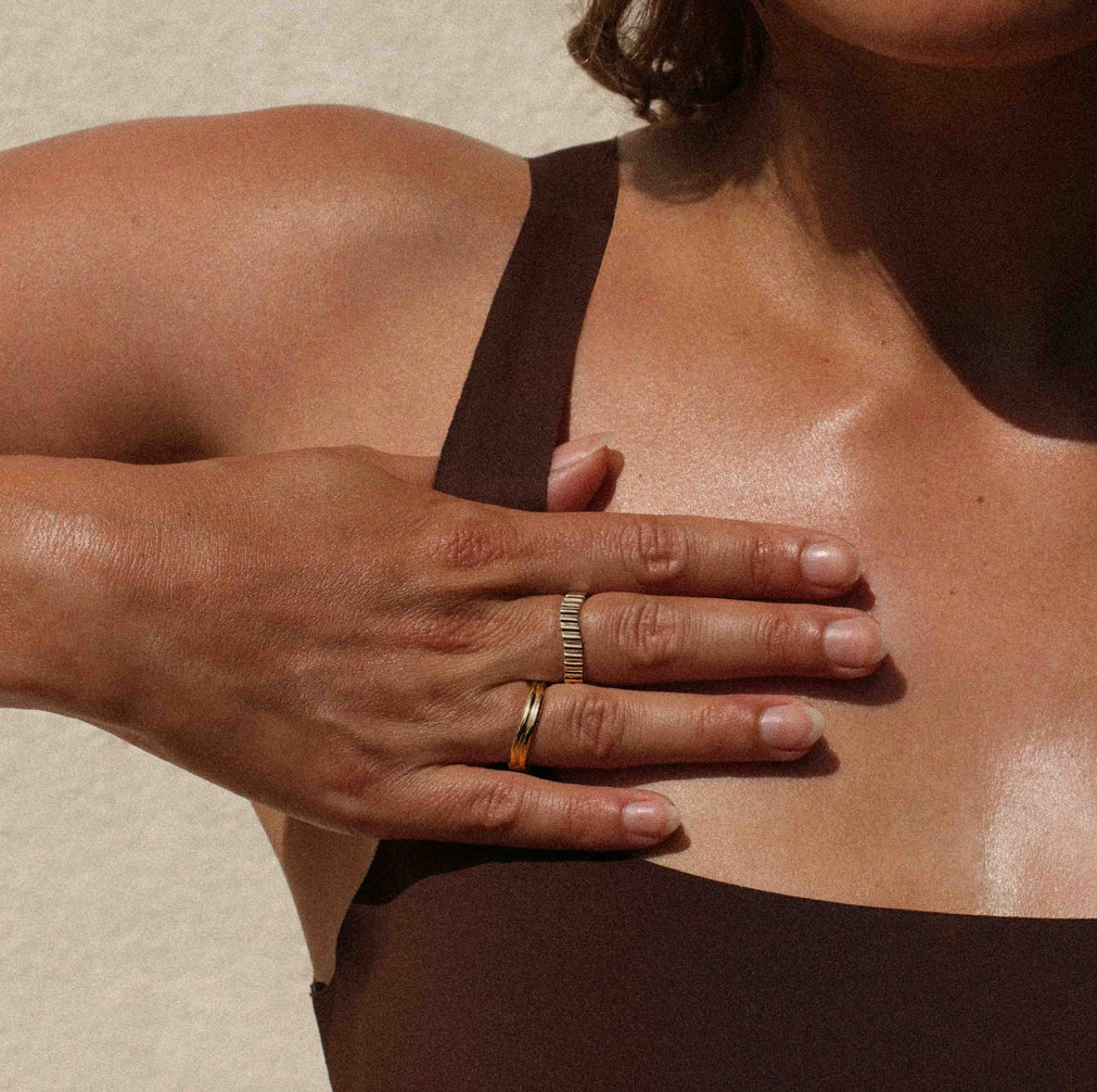 Bague Memphis - Doré