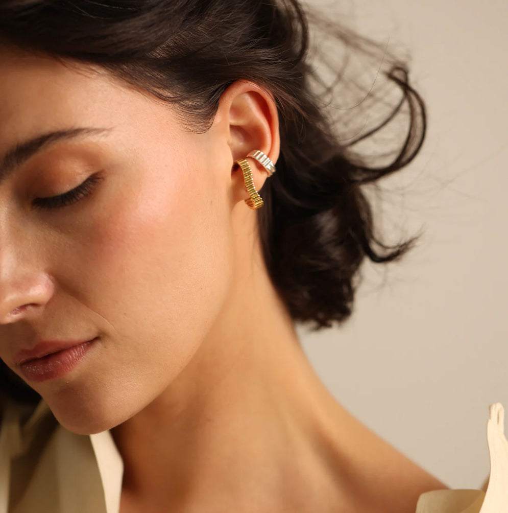 Earcuff Memphis Horizontal - Or
