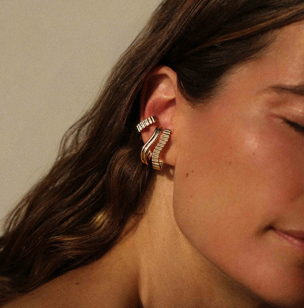 Earcuff Memphis Mini - Doré