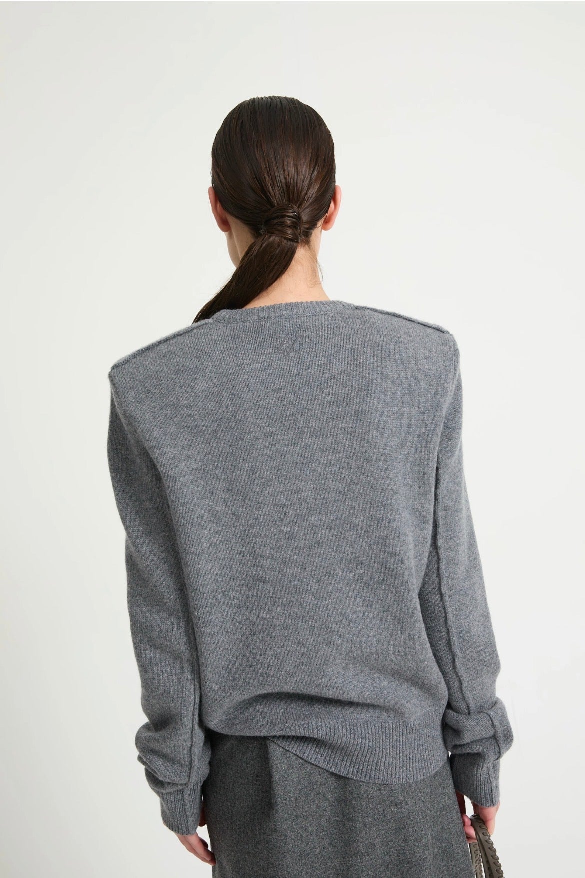 Pull Agrume  - Gris