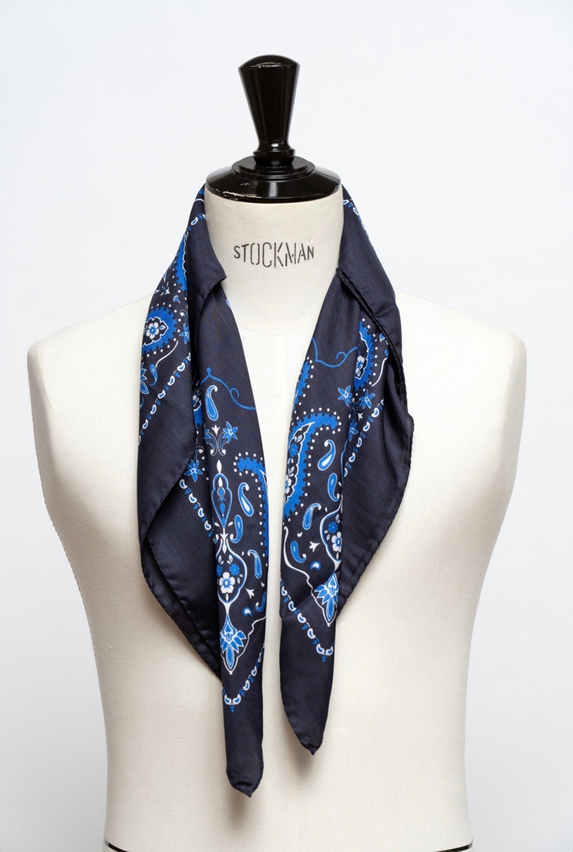 Foulard Pino 65x65 - Navy