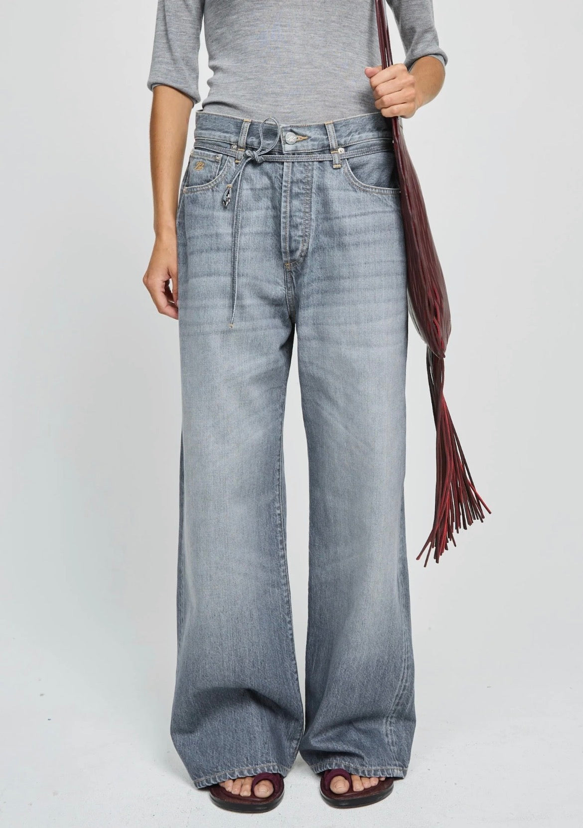 Jeans Borabori - Gris