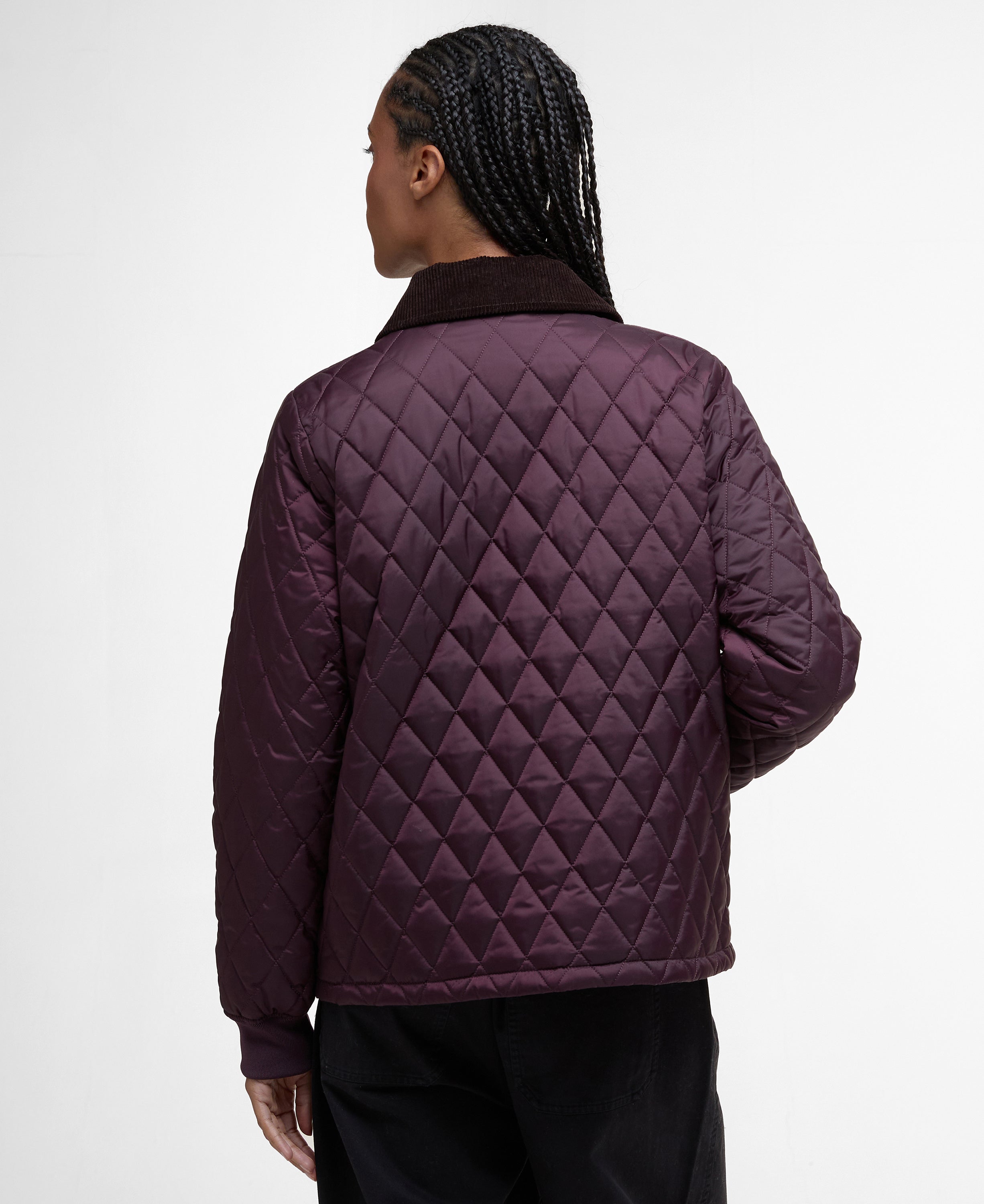 Marla Quilted - Black Cherry