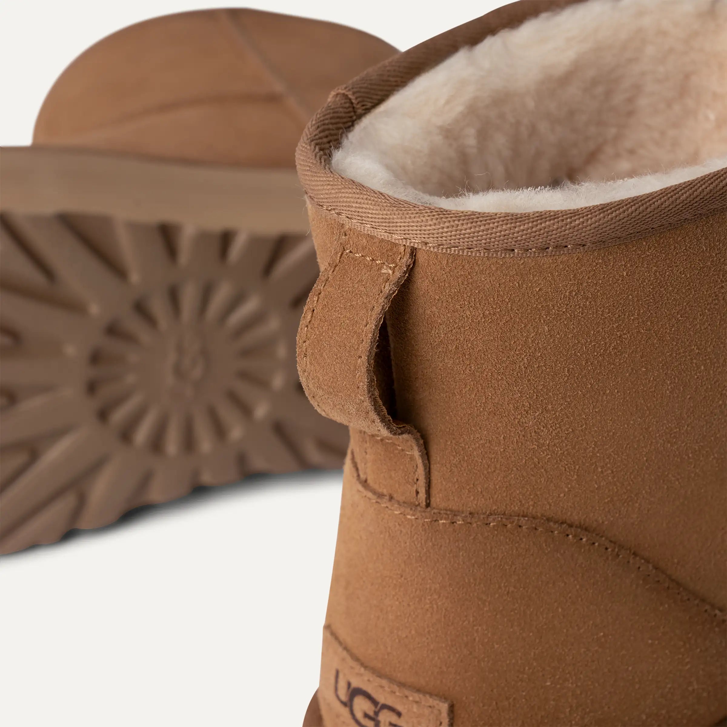 Botte Classic Mini Plateforme - Chestnut
