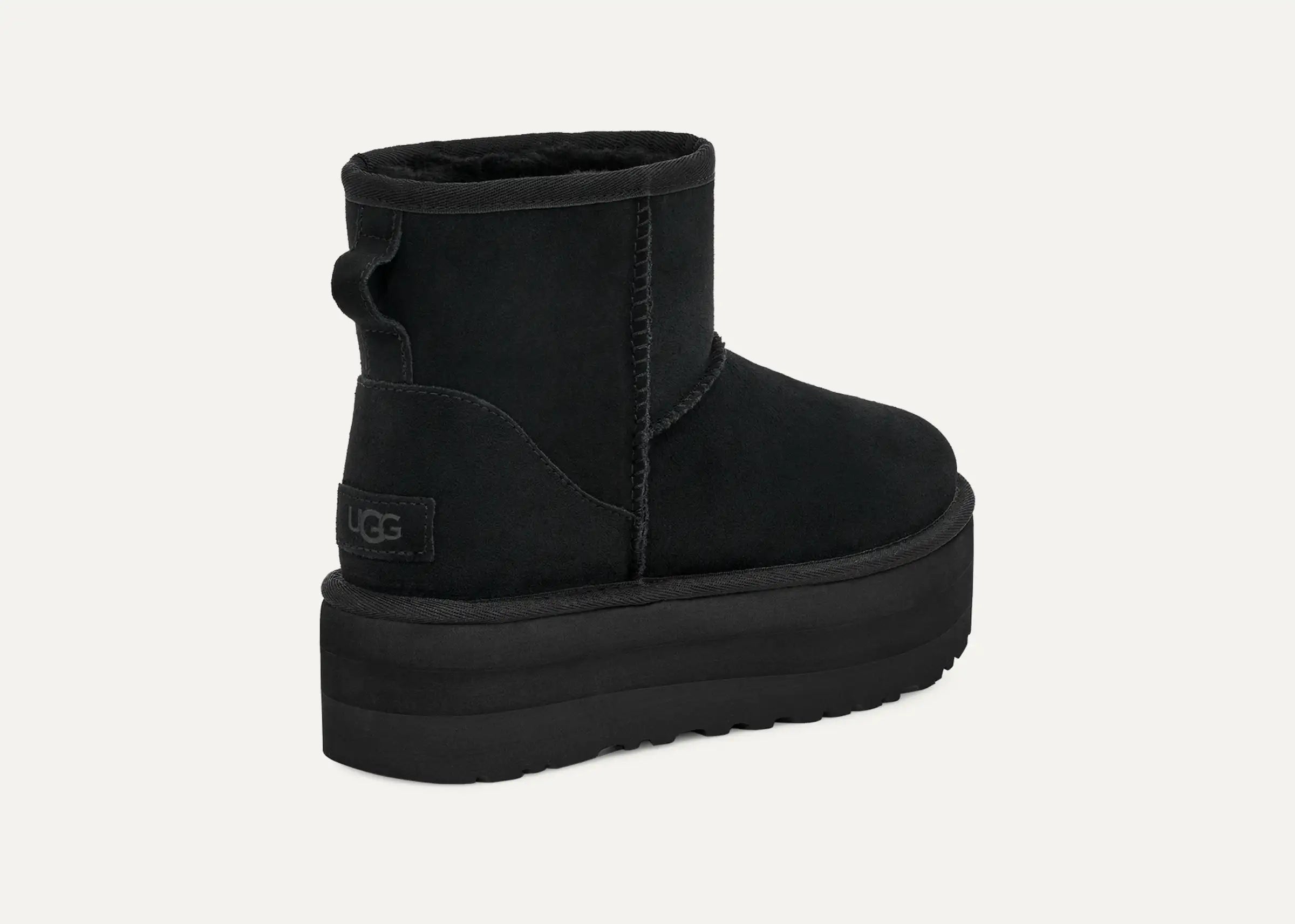 Botte Classic Mini Plateforme - Noir