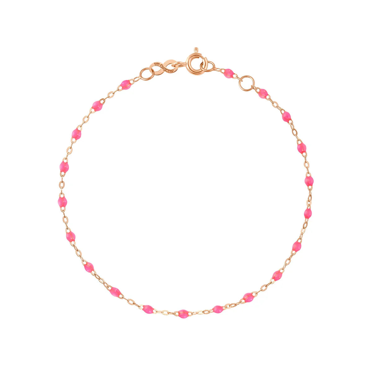 Bracelet Classique Gigi Or rose - Rose fluo
