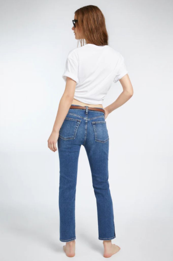 JEAN STRAIGHT AUTHENTIC CROP