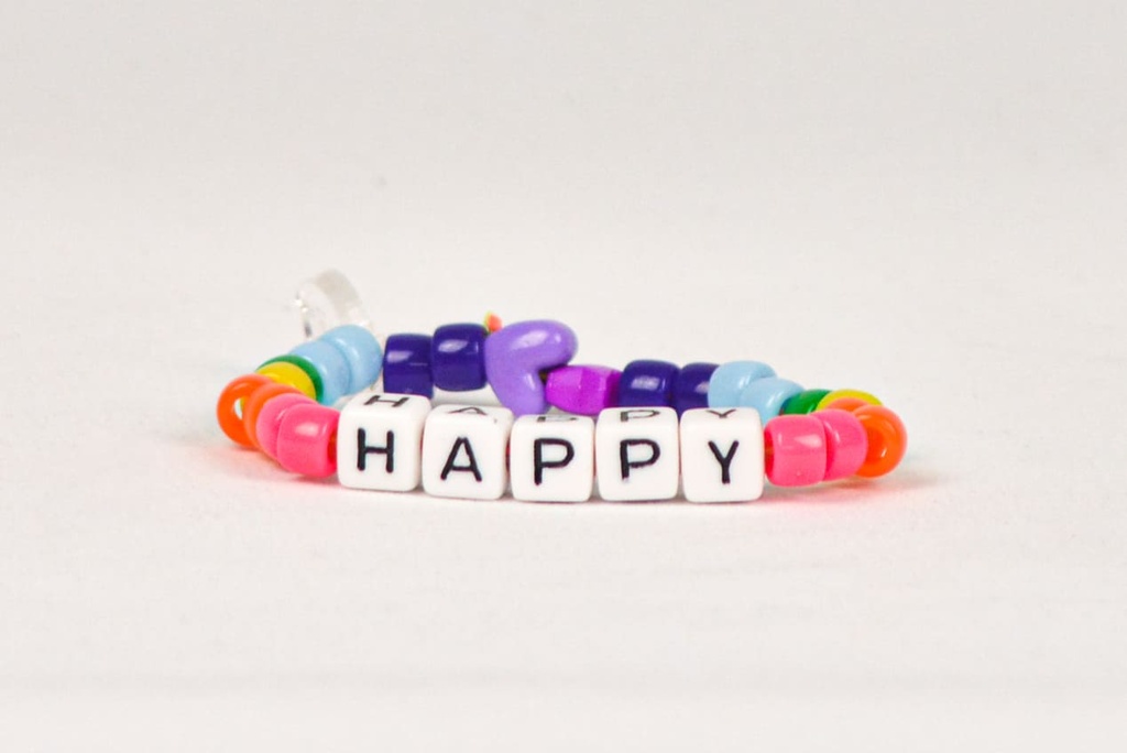 Bracelet Love Beads Happy